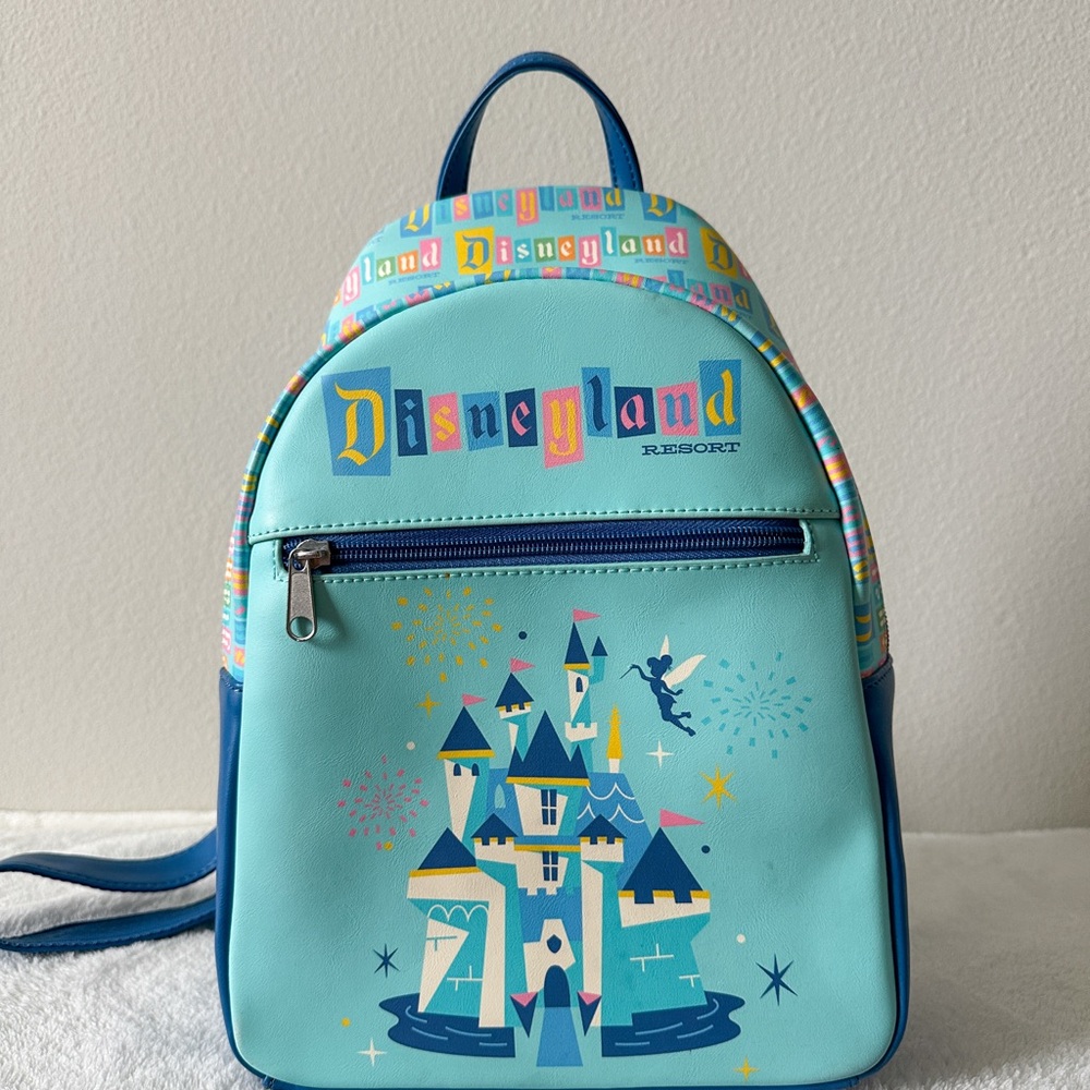 Disneyland Resort 65th Anniversary Loungefly Funko Mini Backpack Exclusive